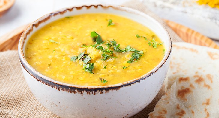 Recept: Ayurvedische dahlsoep met gember