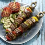 Recept biefspiesjes met zoet en pittig glazuur