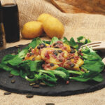 Recept: Winterse aardappelsalade met spek