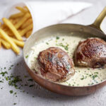 Recept: Lamssteak met twee soorten mosterdsaus