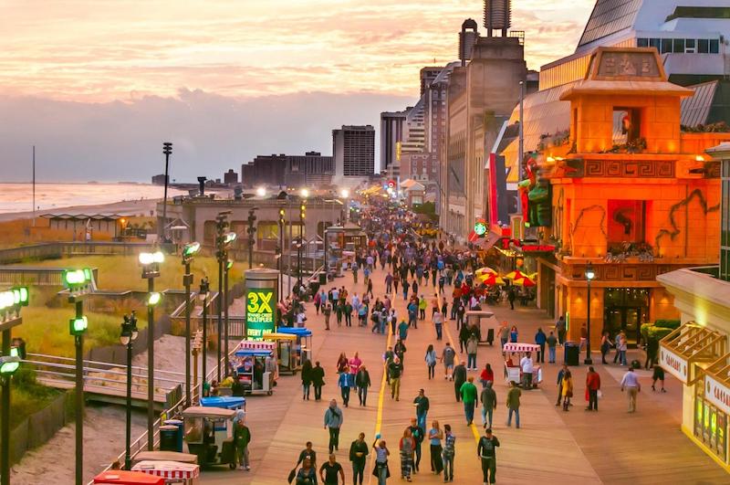 Atlantic City boardwalk