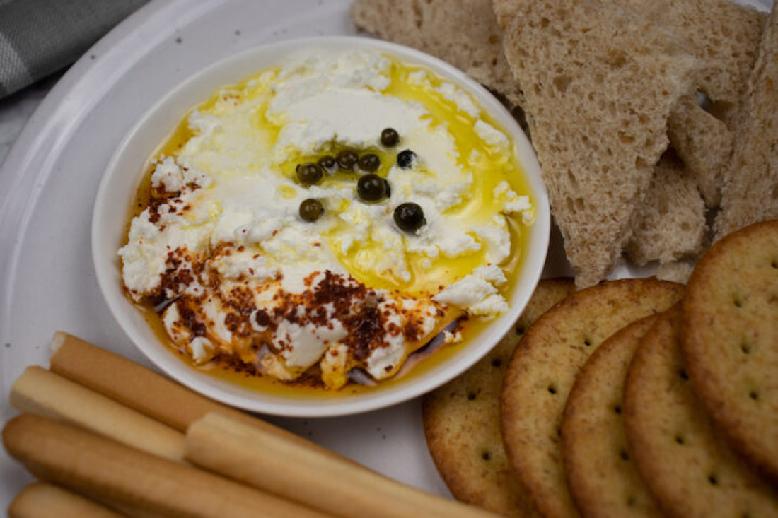 Recept: Pittige knoflook Labneh