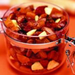 Recept: amandelen met gemberglazuur en gedroogd fruit
