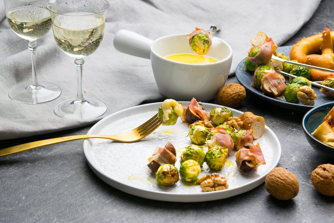 Recept: kaasfondue met spruitjes (en nog een reden om van spruitjes te houden!)
