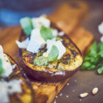 Recept: Auberginebootjes met fetakaas