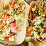 Vistaco's met appelkoolsalade
