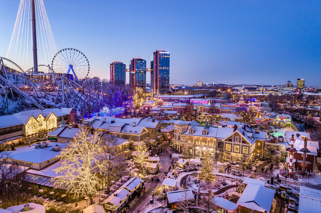 Bezoek een van de vele kerstmarkten van Zweden