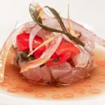 GRIEKSE GEELSTAART CEVICHE