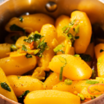 Recept: Saffraan gekookte aardappelen