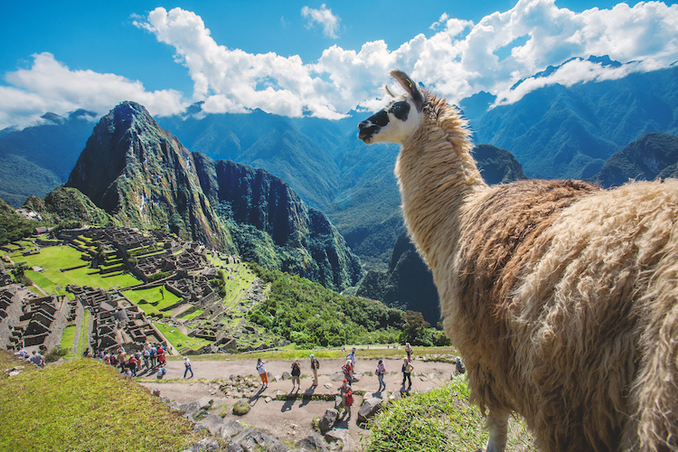 De legendarische Machupicchu