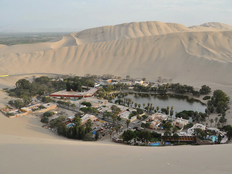 Huacachina-lagune