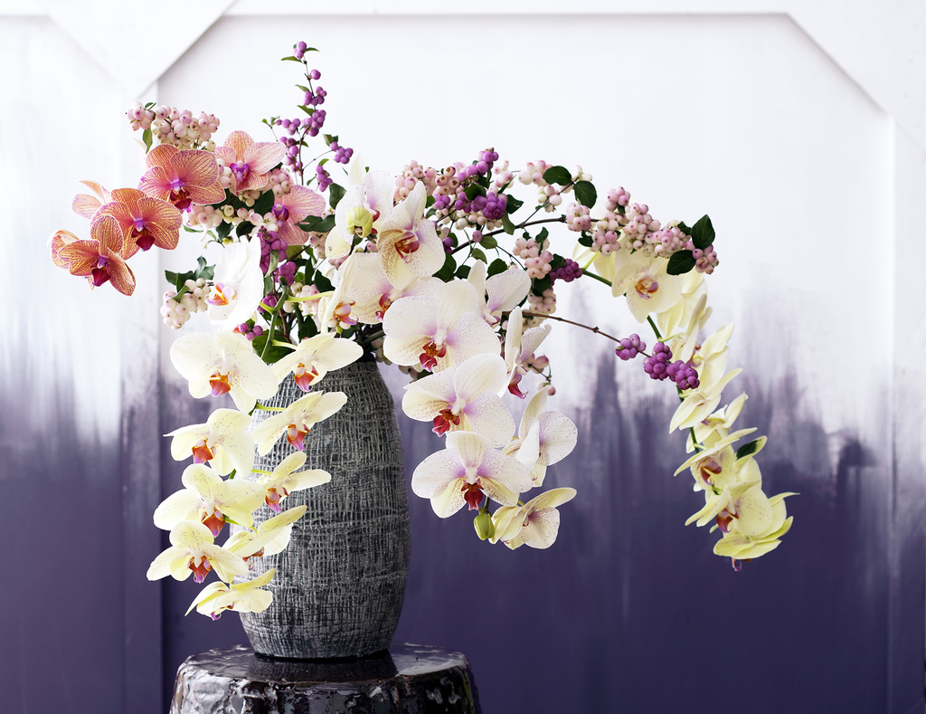 Positieve energie in huis met orchideeën