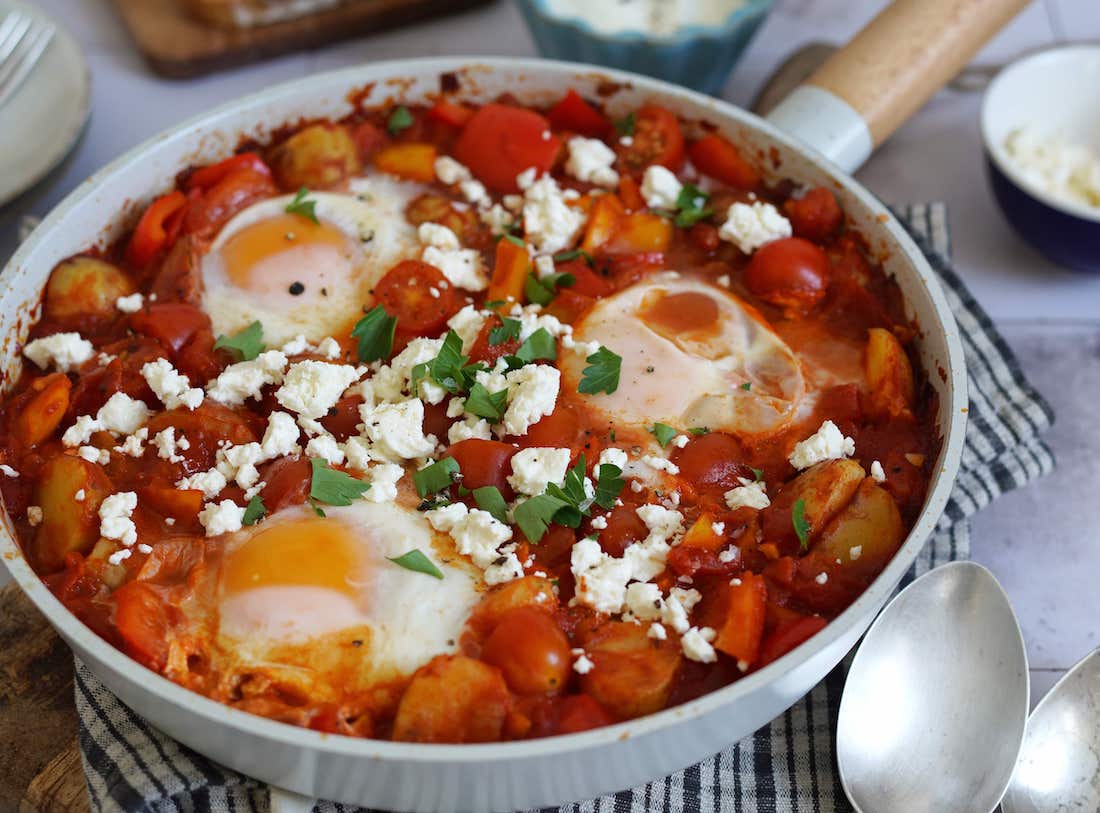 Shakshuka: de ontbijtklassieker in Israël
