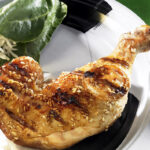 Koreaanse gegrilde kip