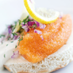 Recept: Blini's met crème fraîche & viskuit