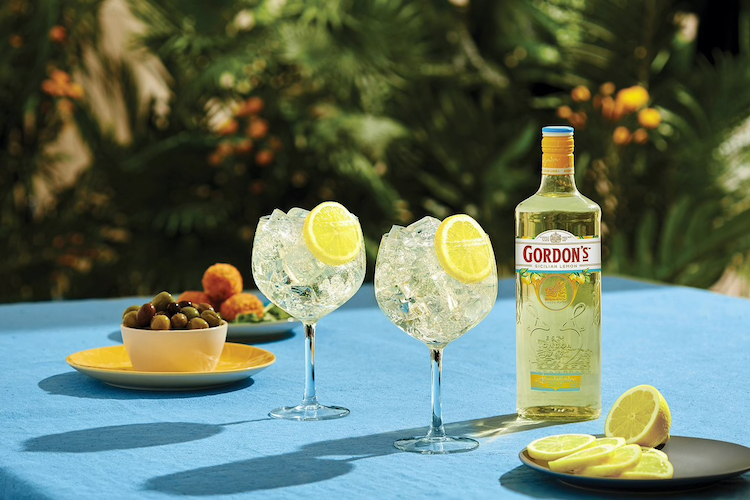 Gordon's Sicilian Lemon: Lemon & Tonic