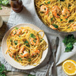 Recept: pasta met garnalen