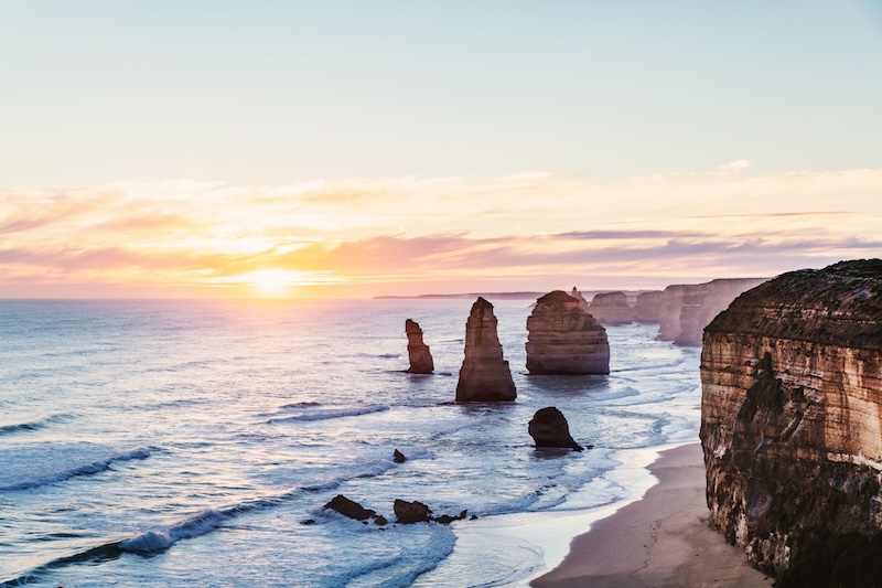 De Great Ocean Road twaalf apostelen