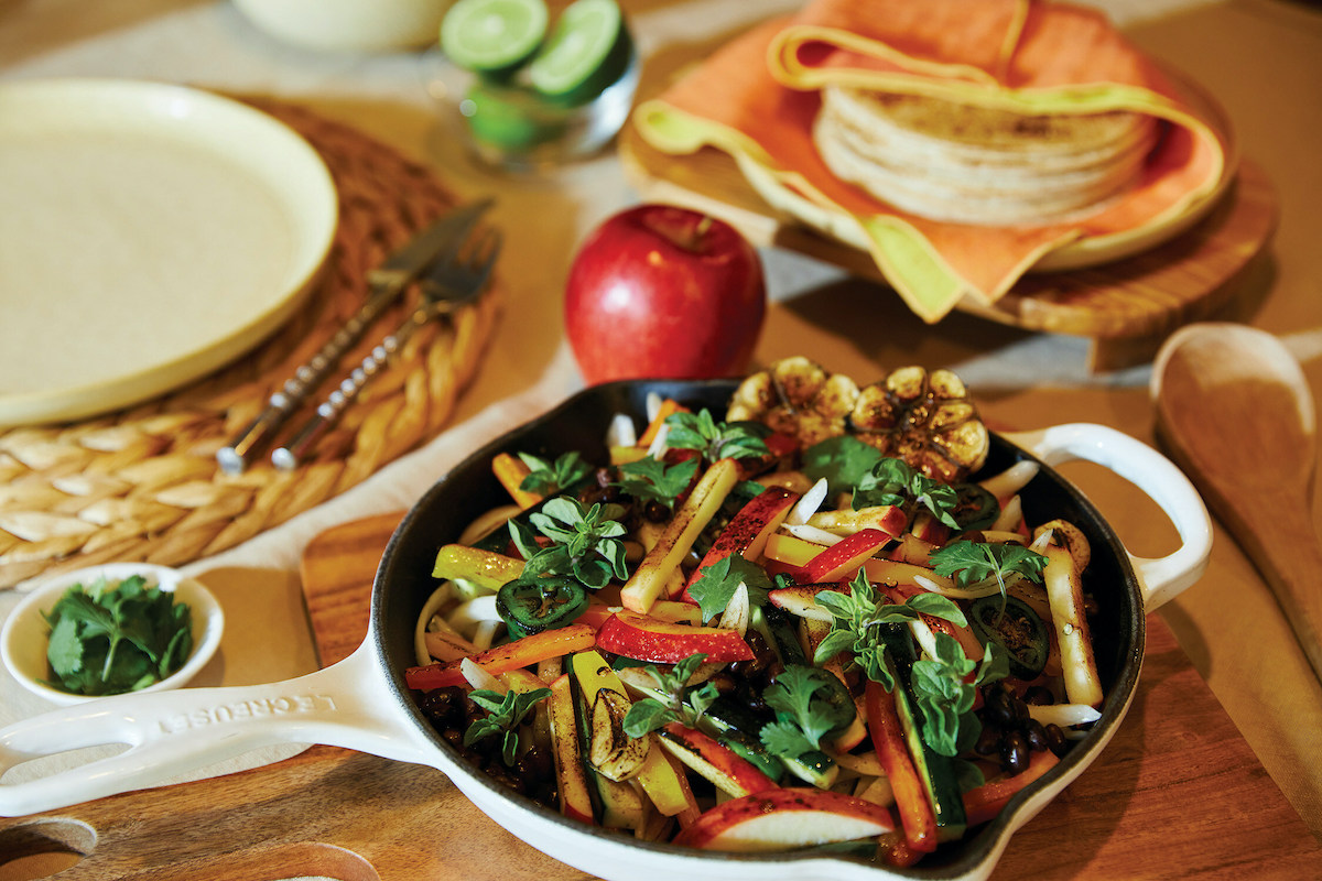 Vegan fajitas