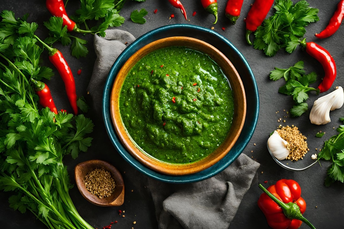 Exotische sauzen om te grillen: Chimichurri, Muhammara, Chakalaka
