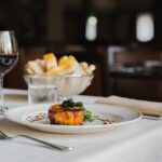 PARELHOENROL GEVULD MET LEVER, VIN SANTO SAUS EN SNIJBIET